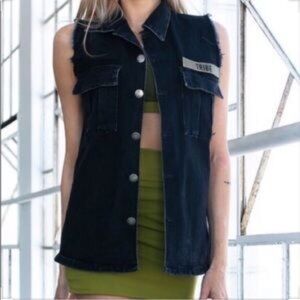 Tribe Kelley Green Poppy Jumper Vest